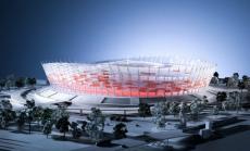 Stadion Narodowy projekt perspektywa z ukosa