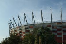 Stadion Narodowy w Warszawie zblizenie