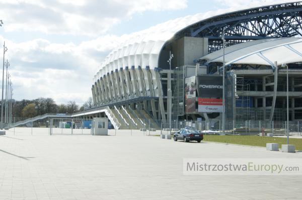 Stadion Poznań dojscie do stadionu