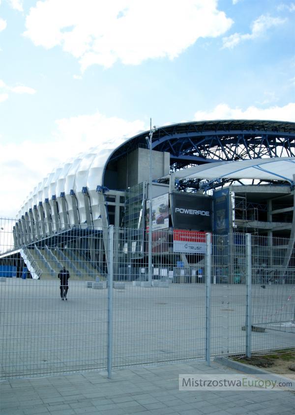 Stadion Poznań narożnik