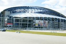 Stadion w Poznaniu z bliska