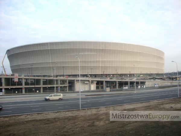 Stadion Wrocław droga dojazdowa