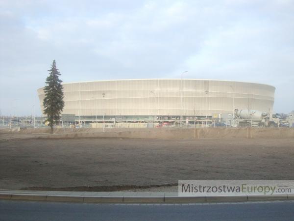 Stadion Wrocław prace wykończeniowe wokół trwają