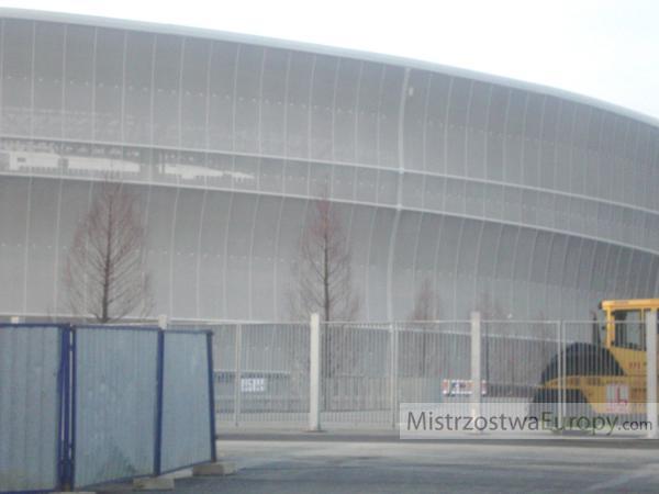 Stadion Wrocław prace wykonczeniowe